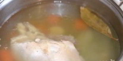 Шаг 5: прозрачного куриного бульона