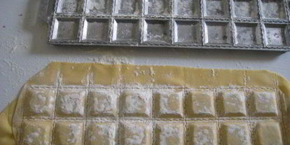 Шаг 8: равиолей с лангустинами и цукини в густом бульоне