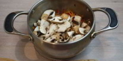 Шаг 4: супа на грибном бульоне