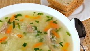 Рецепт Супа на курином бульоне