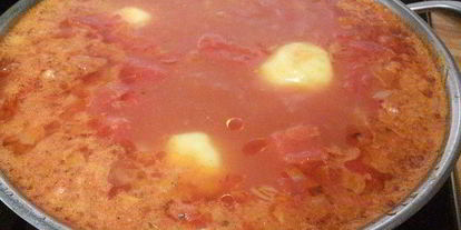 Шаг 3: томатного рыбного супа на курином бульоне