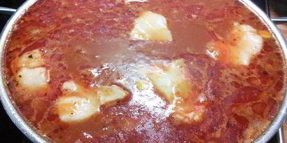 Шаг 5: томатного рыбного супа на курином бульоне