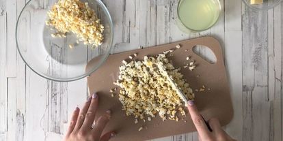 Шаг 4: трески по-польски на рыбном бульоне с корнем сельдерея