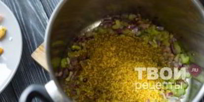 Шаг 16: тыквенного супа с бульоном и крупами