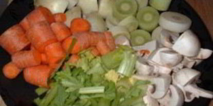 Шаг 5: весеннего бульона с грибами