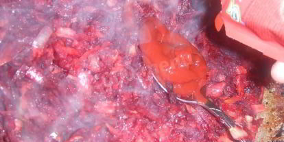 Шаг 5: вкусного борща на курином бульоне с курицей