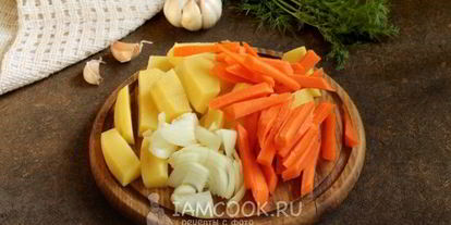 Шаг 3: чесночного супа в духовке