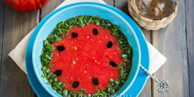 Рецепт арбузного гаспачо