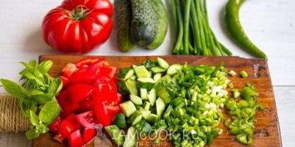 Шаг 5: арбузного гаспачо