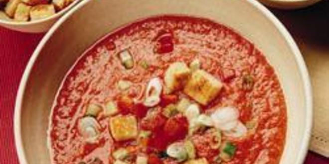 Рецепт Гаспачо классического