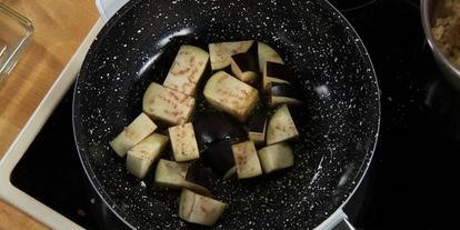 Шаг 2: гаспачо с баклажанами