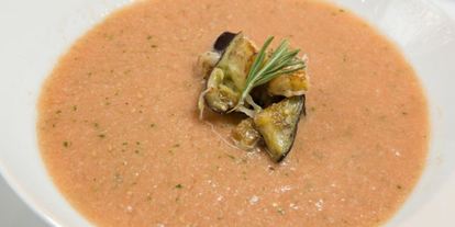 Шаг 3: гаспачо с баклажанами