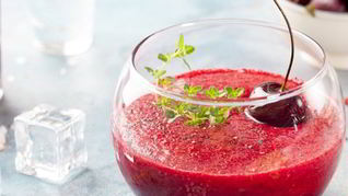 Рецепт Гаспачо с черешней