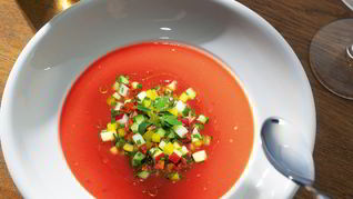Рецепт Гаспачо с чоризо