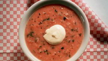 Рецепт Гаспачо с кайенским перцем
