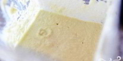 Шаг 2: гаспачо с крабовым салатом