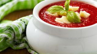 Рецепт Гаспачо с сыром