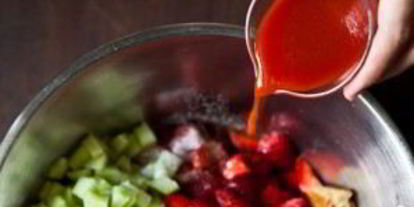 Шаг 9: клубничного гаспачо