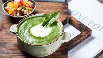 Рецепт Огуречно-перечного гаспачо