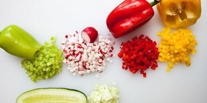 Шаг 1: огуречно-перечного гаспачо