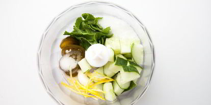 Шаг 2: огуречно-перечного гаспачо