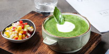 Шаг 6: огуречно-перечного гаспачо