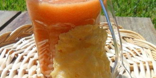 Рецепт острого гаспачо с чипсами иза пармезаны