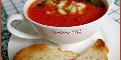 Шаг 3: пикантного гаспачо