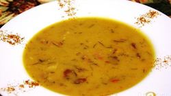 Рецепт Горохового крема-супа на копченных ребрышках