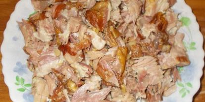 Шаг 7: горохового крема-супа на копченных ребрышках