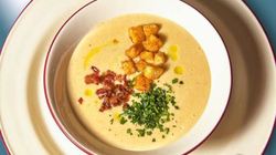 Рецепт Горохового крема-супа со сливками