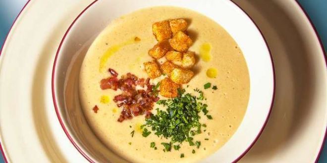 Рецепт горохового крема-супа со сливками