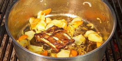 Шаг 6: горохового крема-супа со сливками