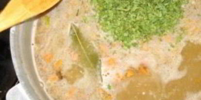 Шаг 2: горохового супа для ребенка