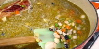 Шаг 5: горохового супа из свиной рульки