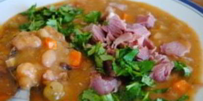 Шаг 9: горохового супа из свиной рульки