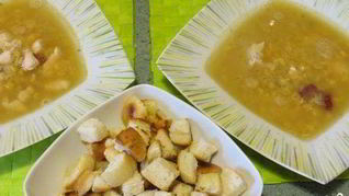 Рецепт Горохового супа на мясном бульоне