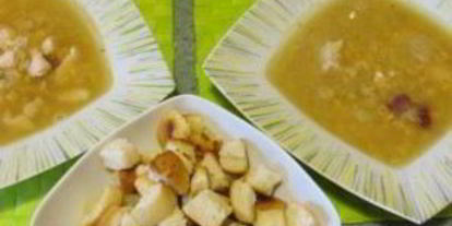 Шаг 3: горохового супа на мясном бульоне