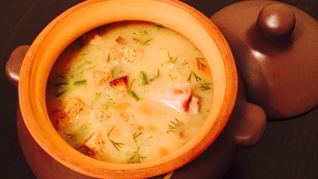 Рецепт Горохового супа на свиных ребрах