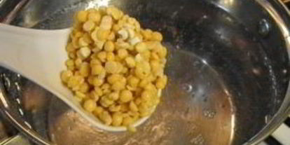 Шаг 2: горохового супа с фаршем