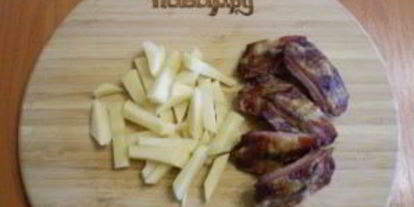 Шаг 4: горохового супа с копченостями в мультиварке