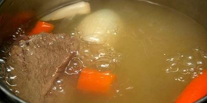 Шаг 1: горохового супа с копченостями