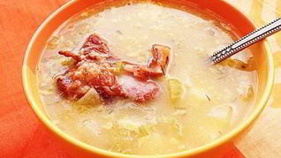 Рецепт Горохового супа с копчеными ребрами