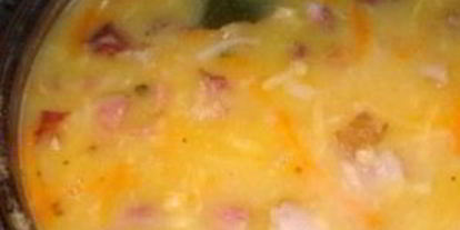 Шаг 9: горохового супа с копчеными ребрами