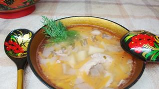 Рецепт Горохового супа с курицей в мультиварке