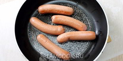 Шаг 5: горохового супа с сосисками