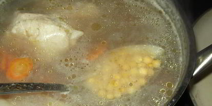 Шаг 4: горохового супа со свининой