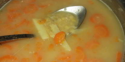 Шаг 5: горохового супа со свининой