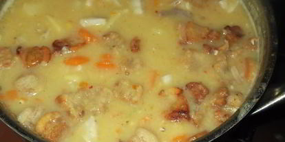 Шаг 6: горохового супа со свининой