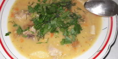 Шаг 7: горохового супа со свининой